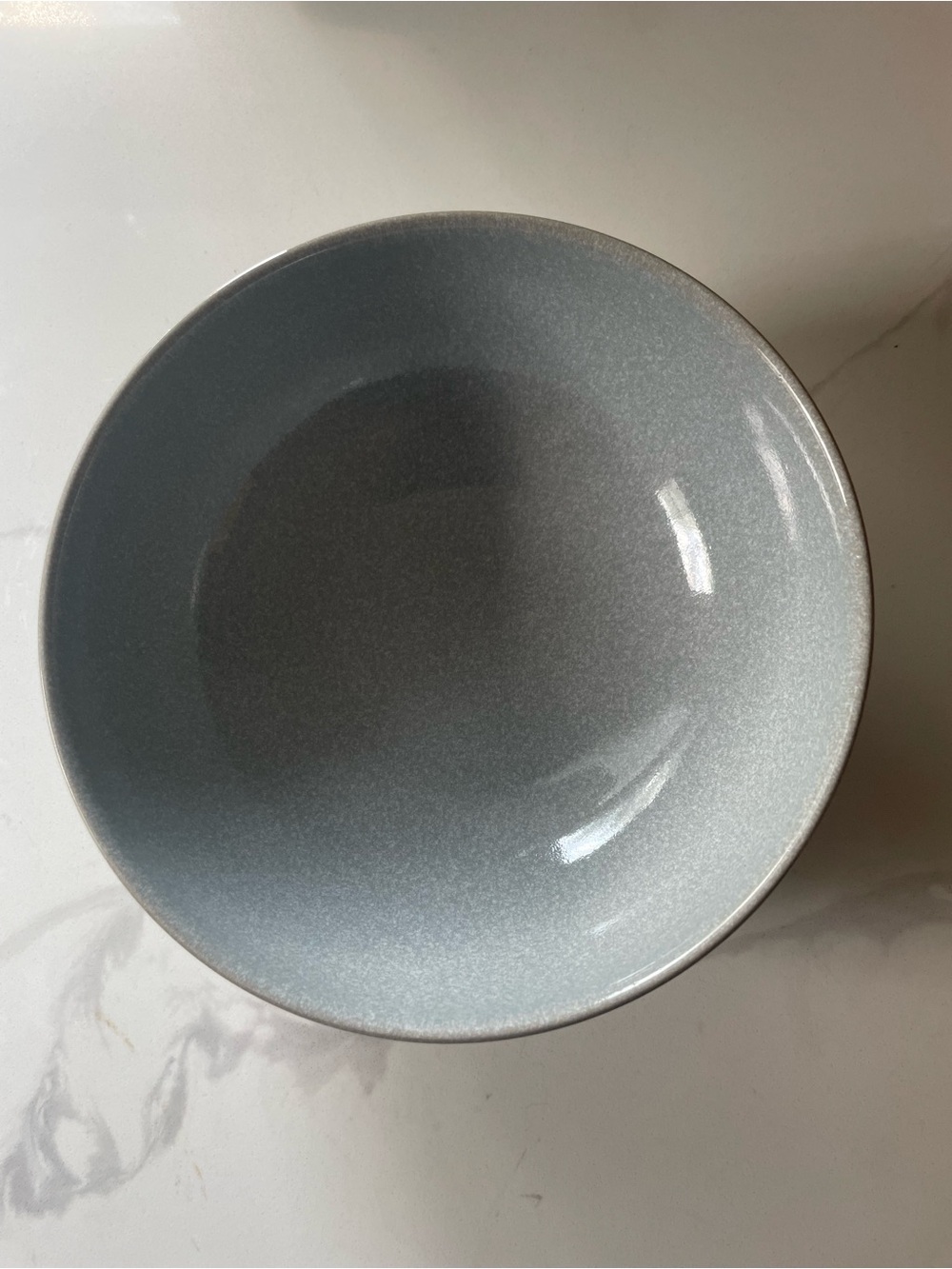 Denby Dove Grey Coupe Ceramic Bowl